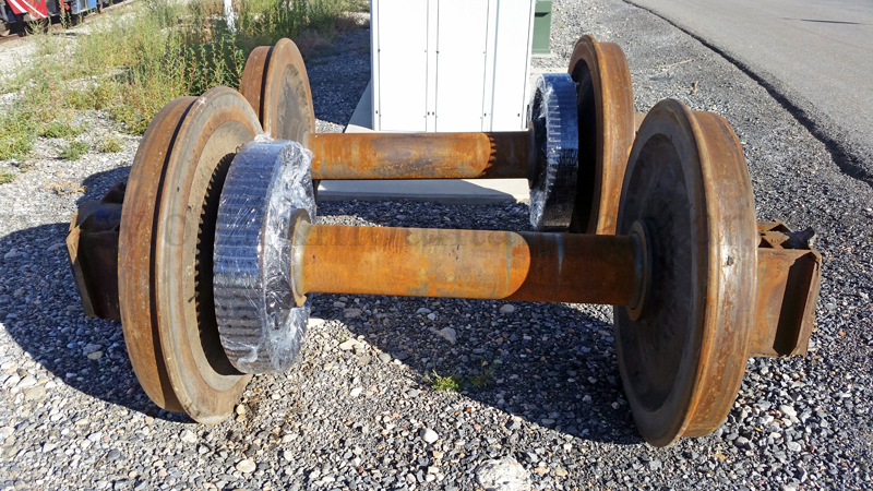 TIMKEN 6 1/2" X 12" locomotive wheel sets