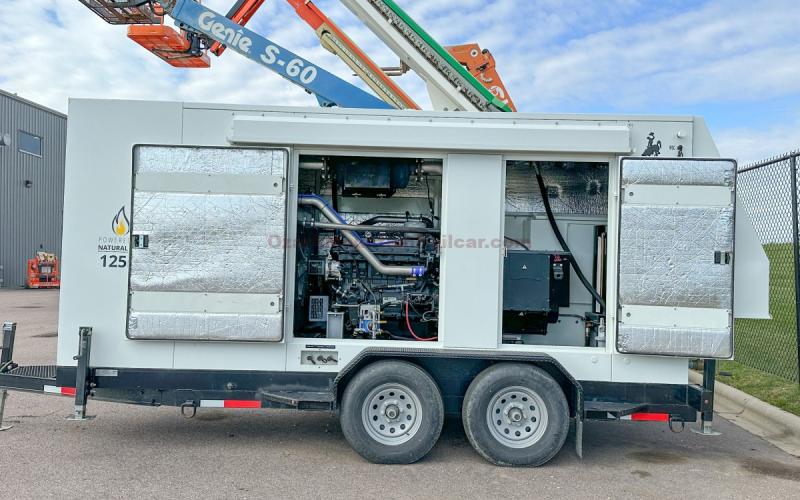 HIPOWER 125KW Mobile Generator