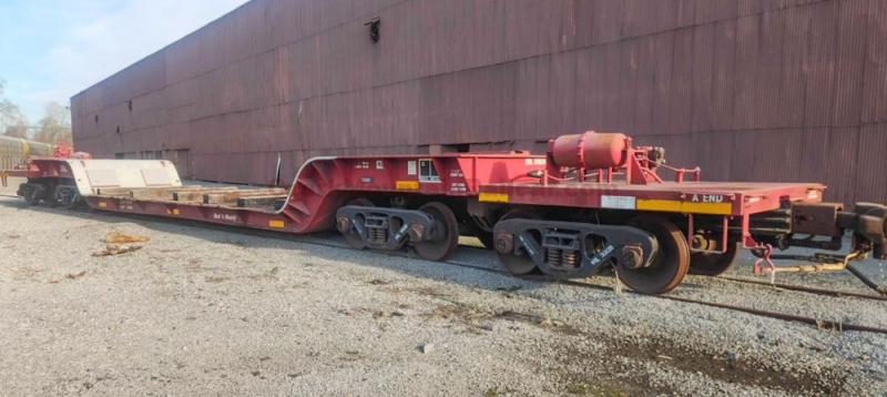 Heavy Duty Depressed Center Flat Car